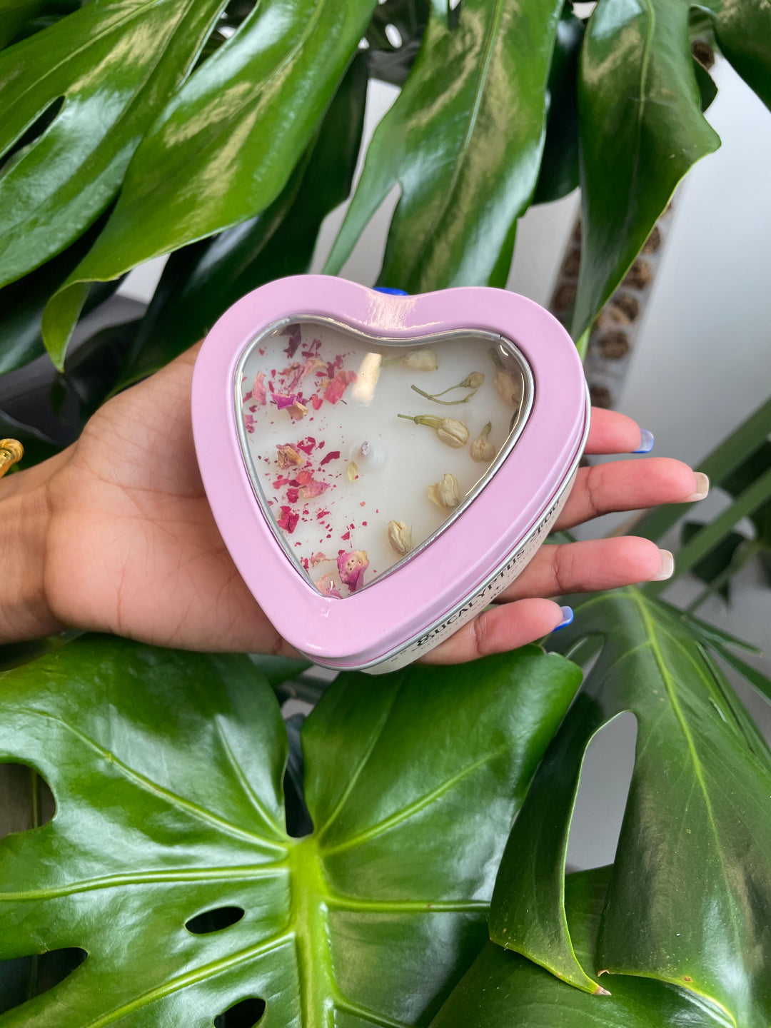 Valentine's Day Heart Candle
