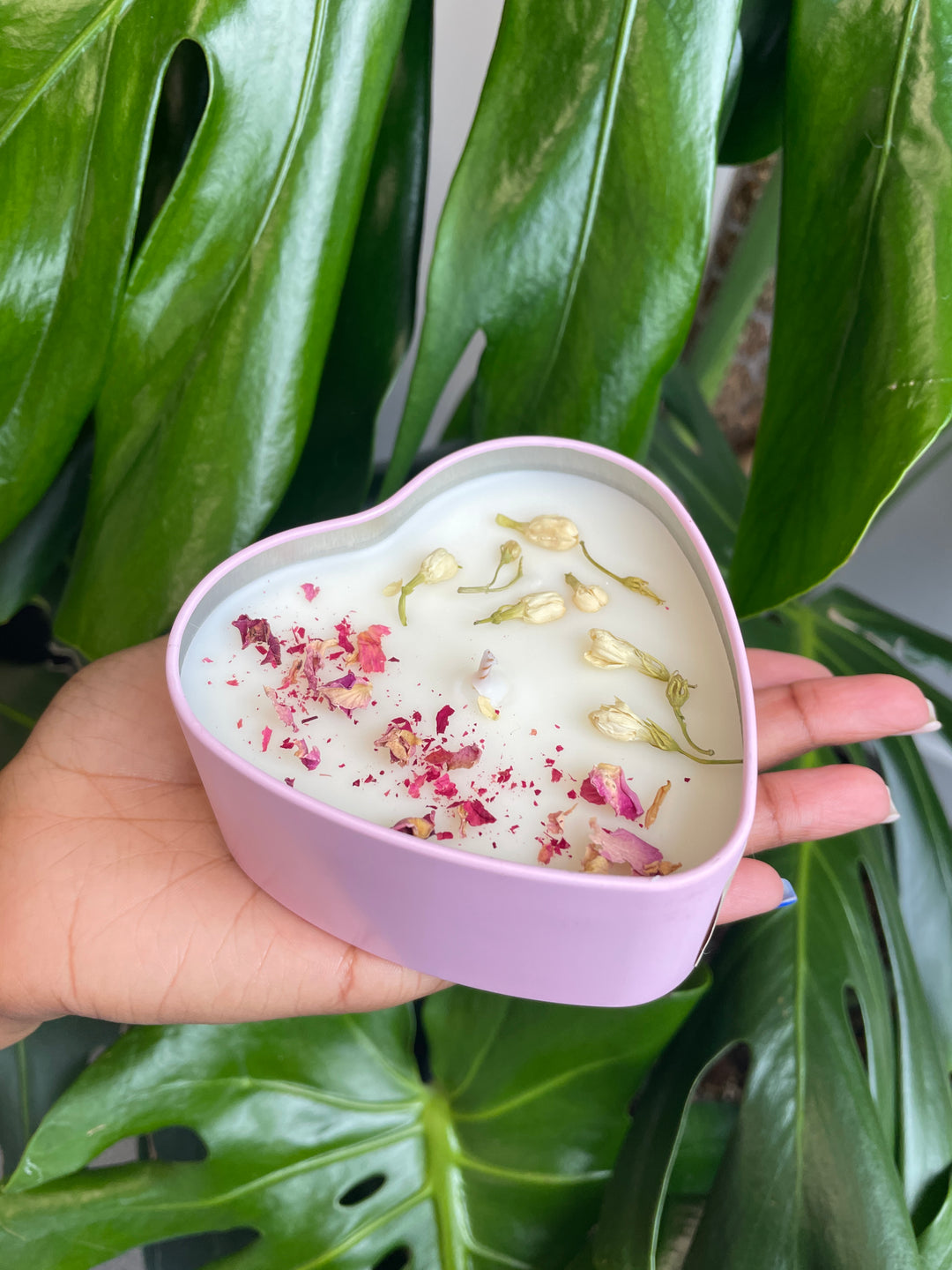 Valentine's Day Heart Candle