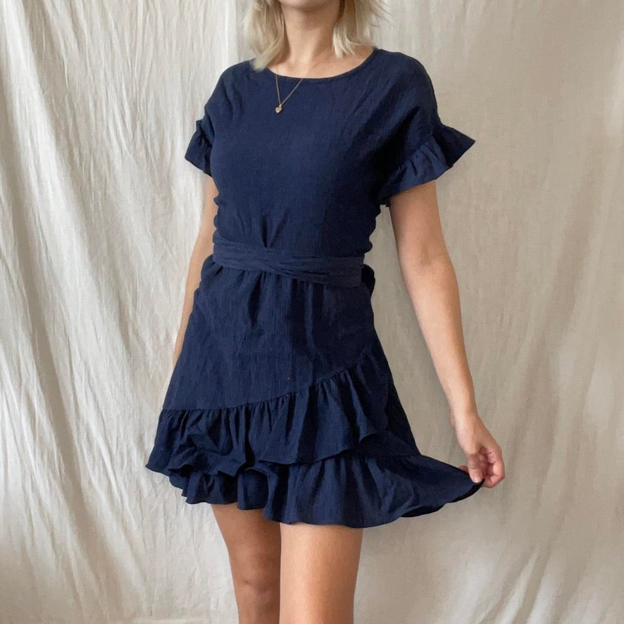 Michael Kors Navy Blue Summer Dress – MADISON'S LANE