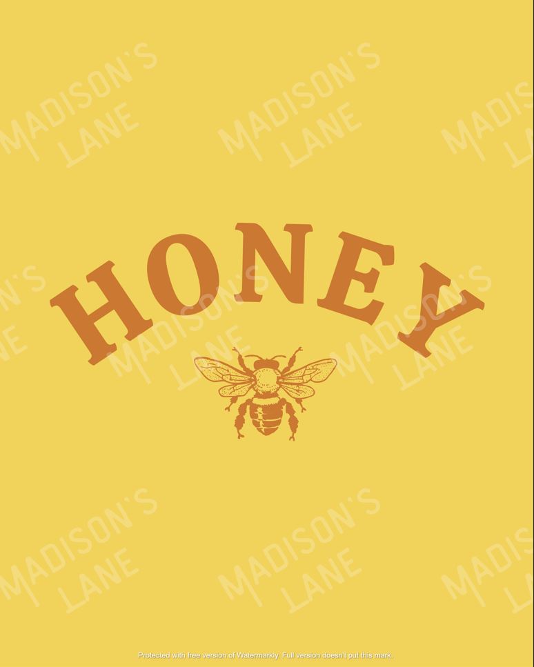 Honey Bee Print