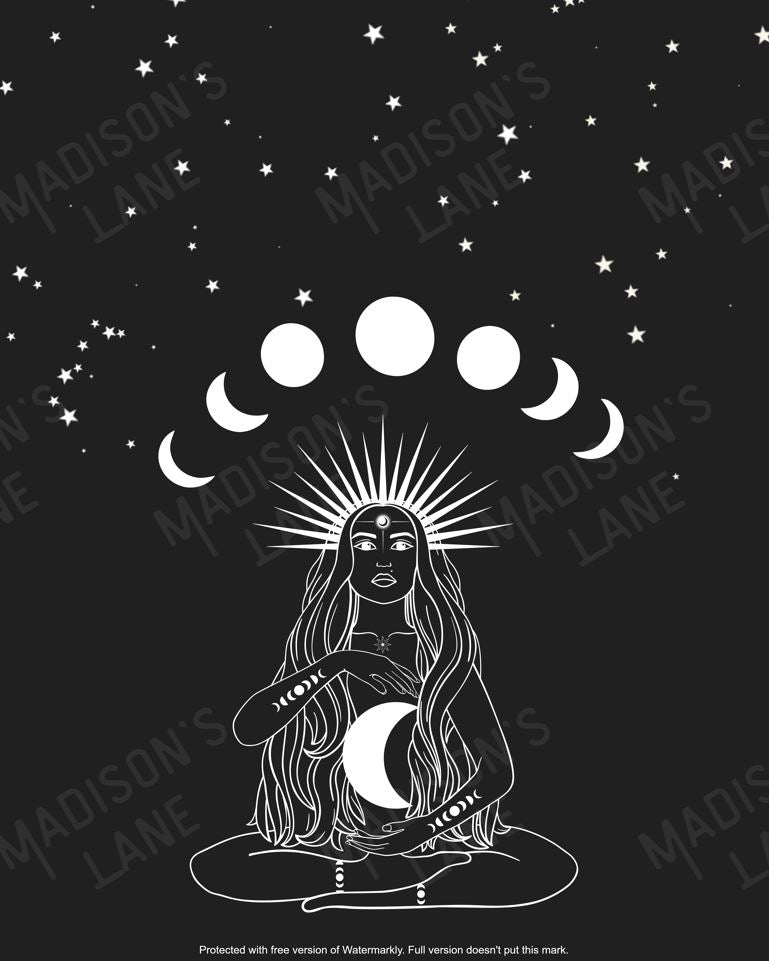 Moon Girl Print