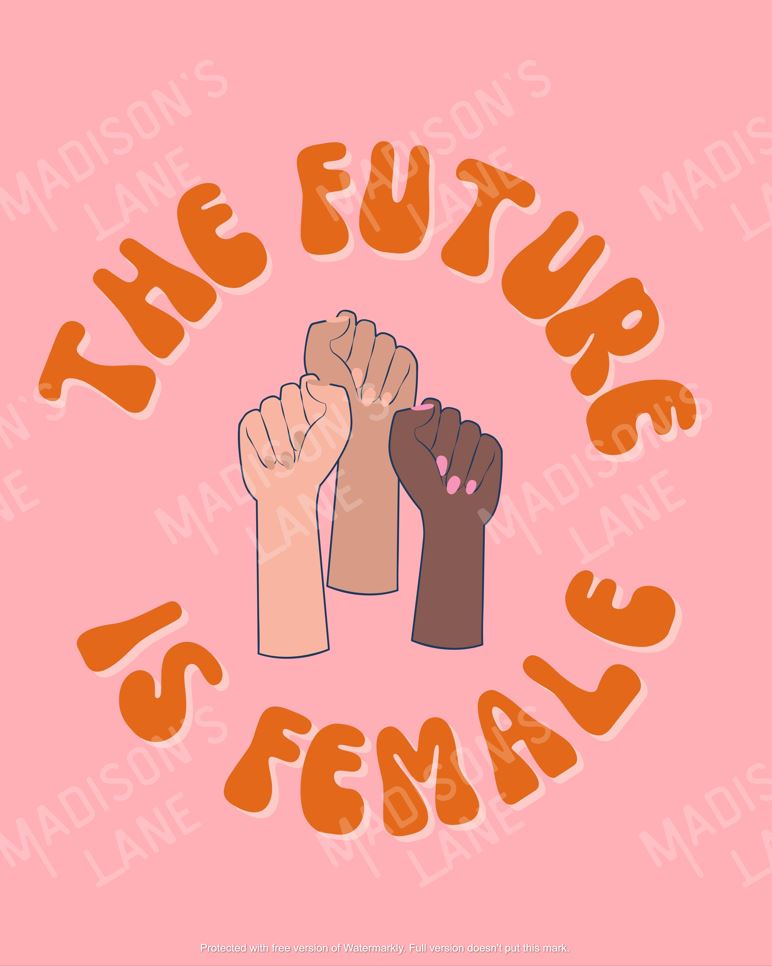 The Future is Female Print