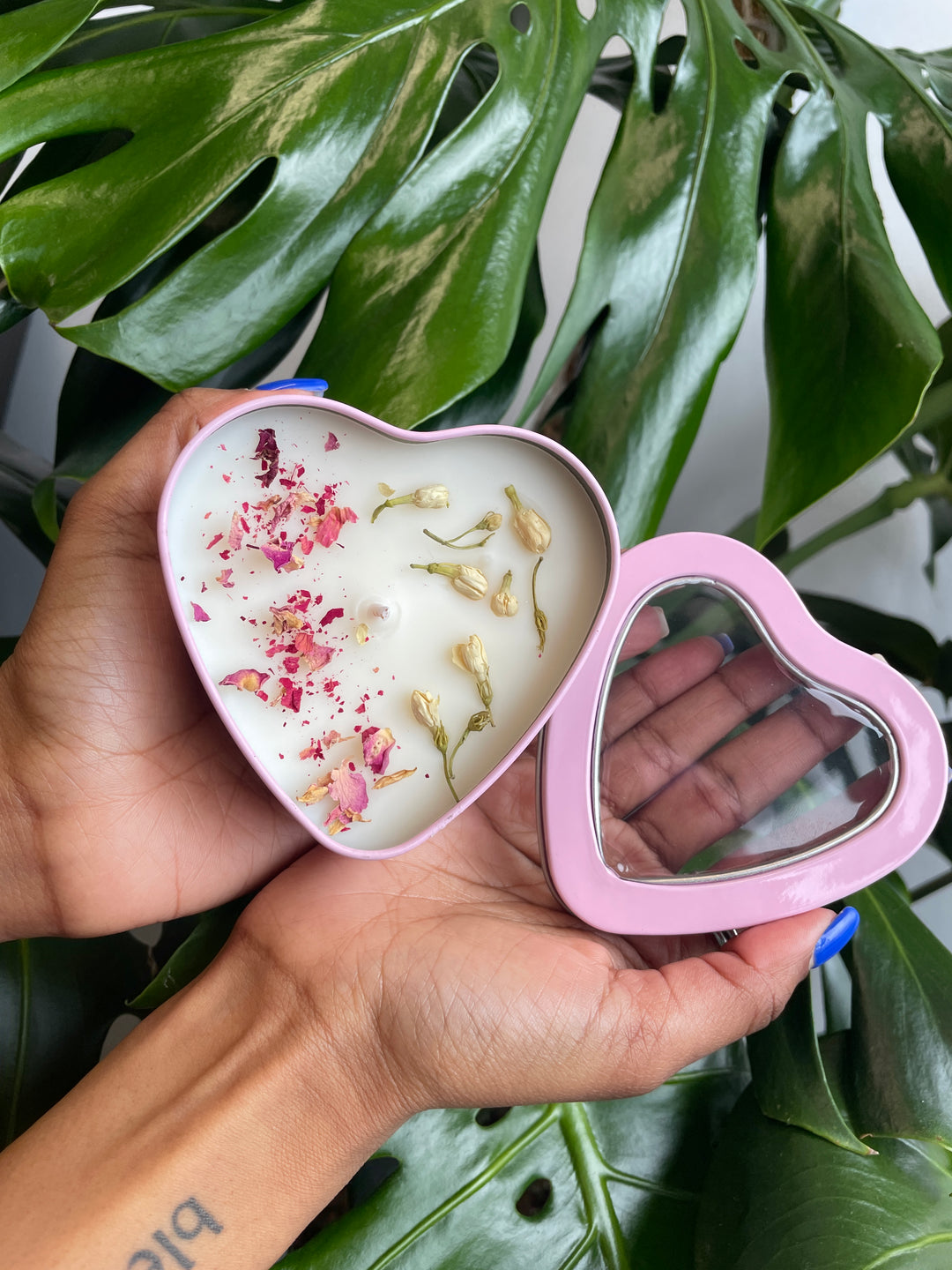 Valentine's Day Heart Candle