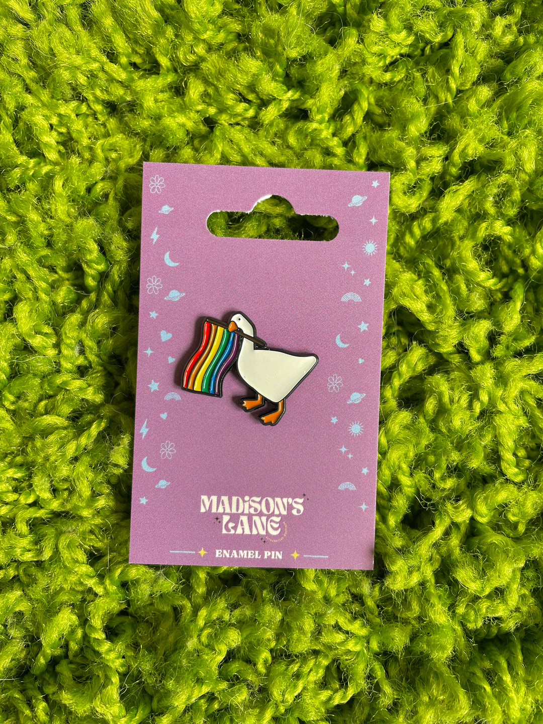 Gay Goose Pride Enamel Pin