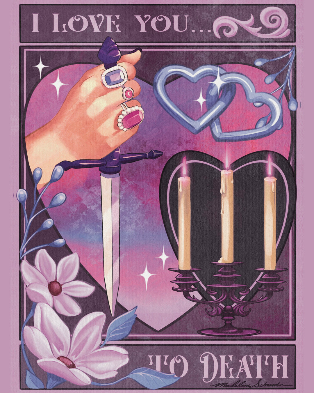 I Love You To Death Print