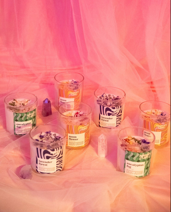 Moon Flower Candle