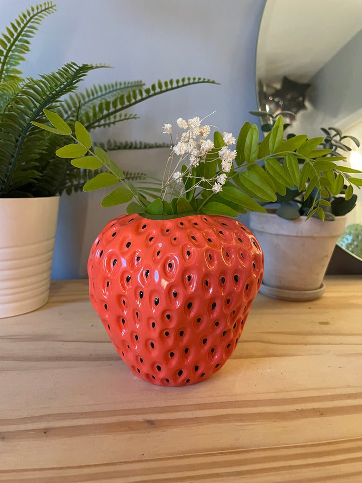 Strawberry Planter Vase