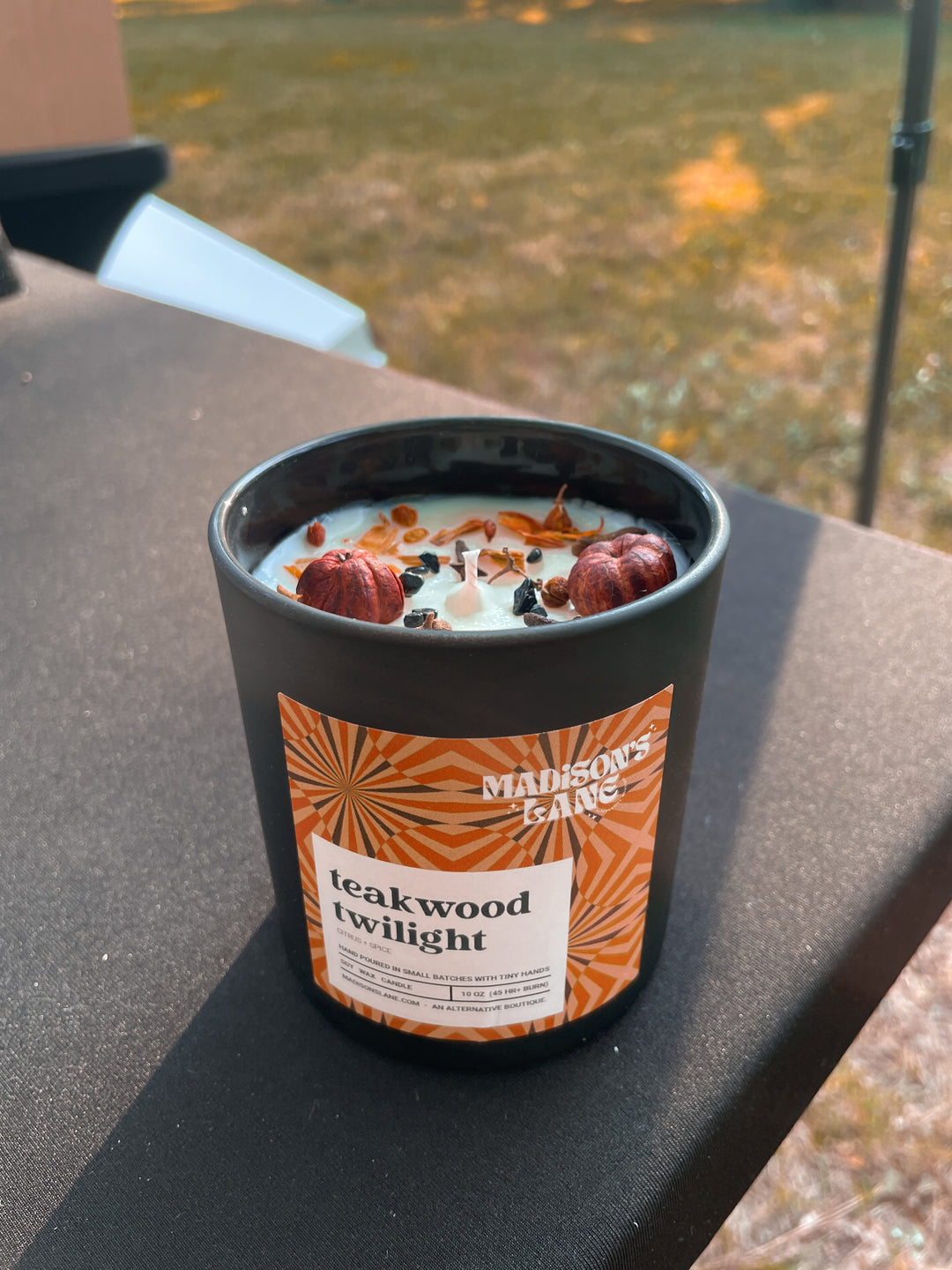 Teakwood Twilight Candle