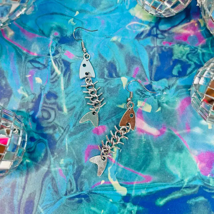 Fishbone Earrings