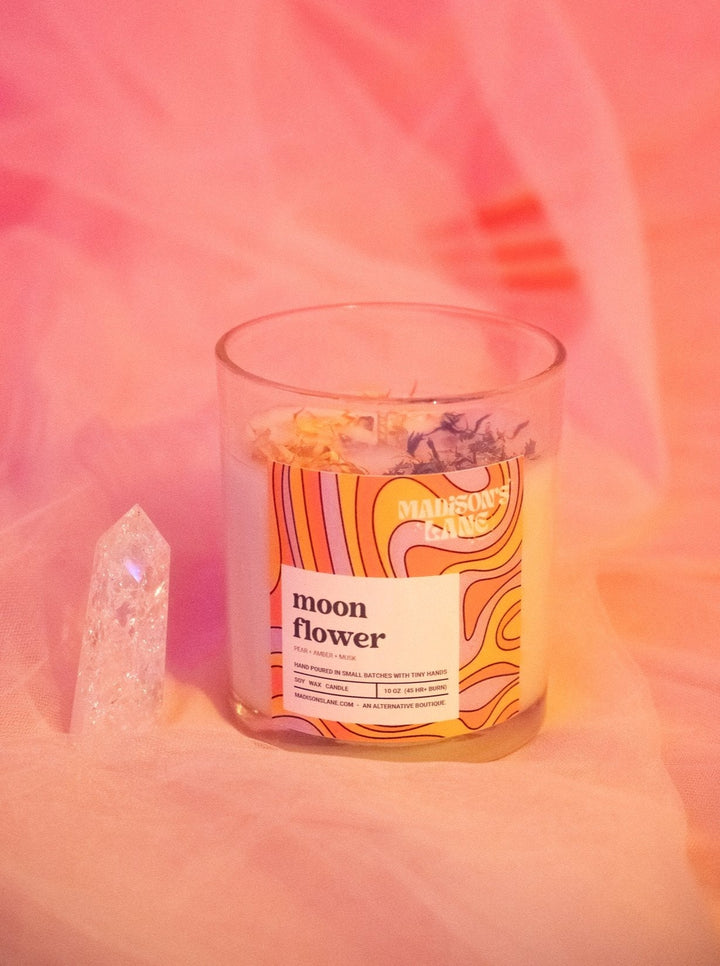 Moon Flower Candle