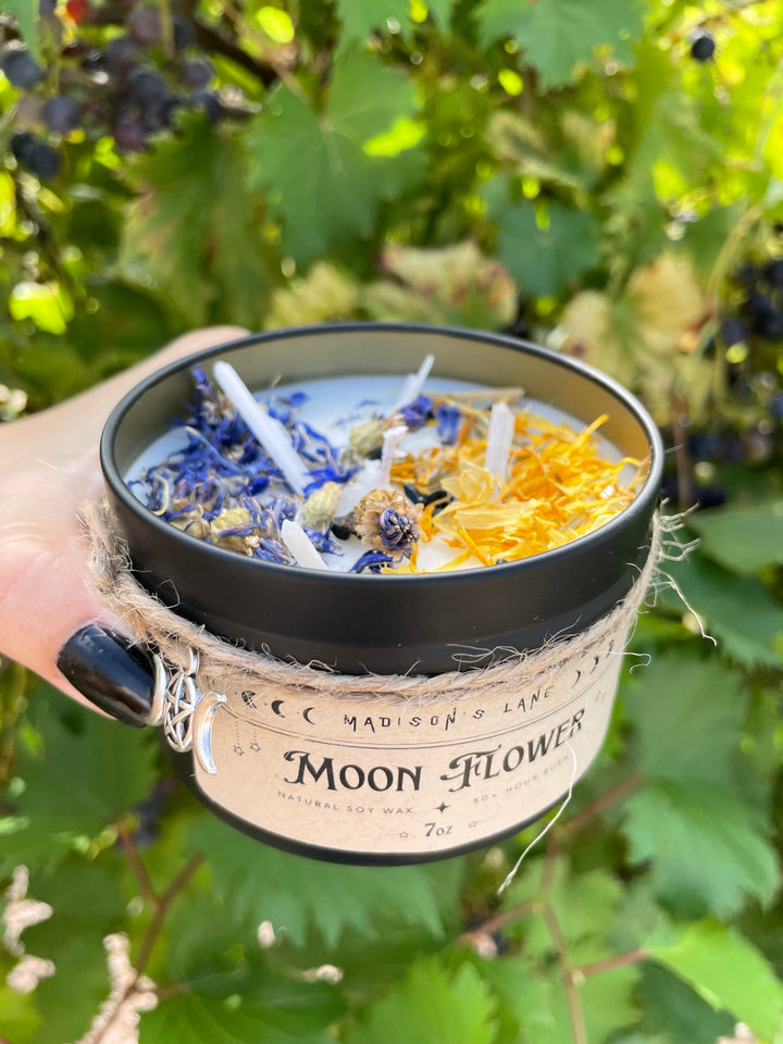 Moon Flower Candle