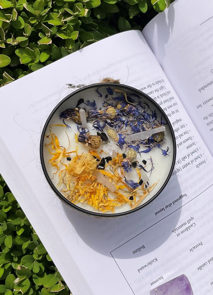 Moon Flower Candle