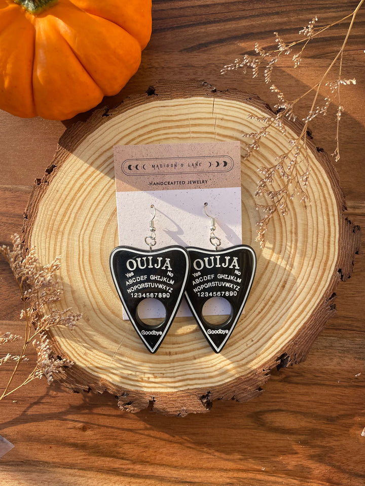 Klasične Ouija Planchette naušnice 